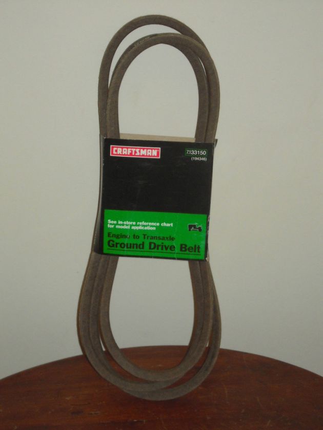 Craftsman Engine to Transaxle Ground Drive Belt  