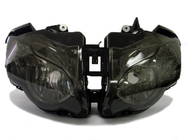 08 09 HONDA CBR1000RR CBR 1000RR HEADLIGHT HEAD LIGHT SMOKED ASSEMBLY 