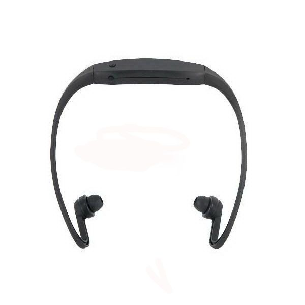 Sports  Player Headset Handsfree Headphones 4GB Blue  