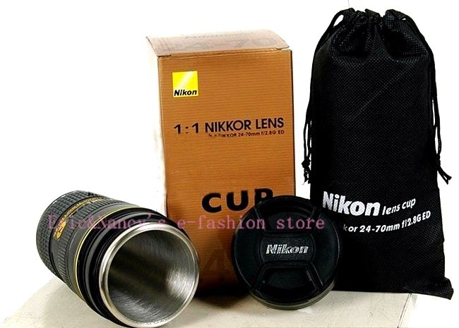 1pc brand new Nikon LENS mug/cup   