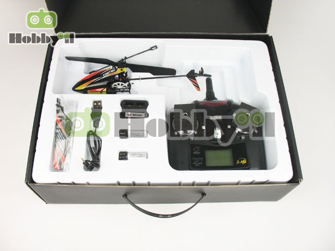 RC Helicopter 4CH 2.4GHz Mini Radio Single Propeller Gyro 2011 V911 