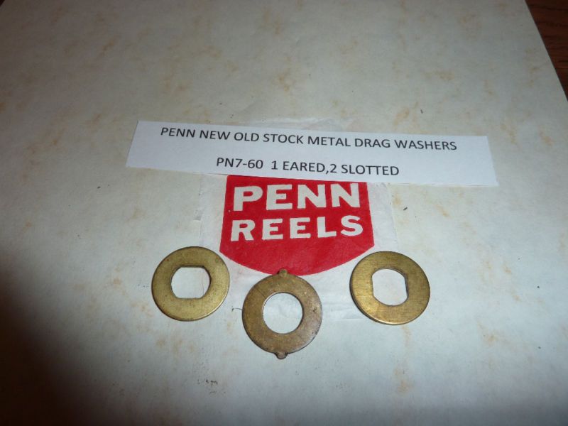 PENN PARTS NOS DRAG WASHER SET(3 PCS)FOR PENN 60 REEL  