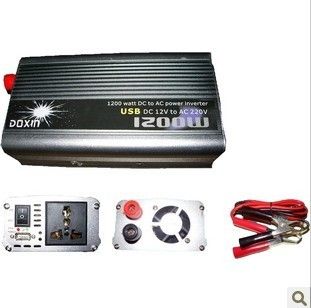 1200W Car 12v DC 220v AC Power Inverter USB Best NEW  