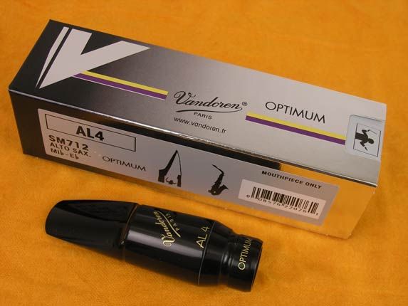 New Vandoren Paris Optimum AL4 Alto Sax Mouthpiece  