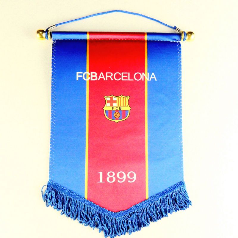 New Barcelona FC Football Club Pennant Soccer Europe  