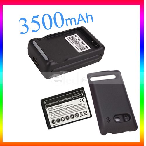 3500mAh battery + Dock charger for Sprint HTC Evo 4G  