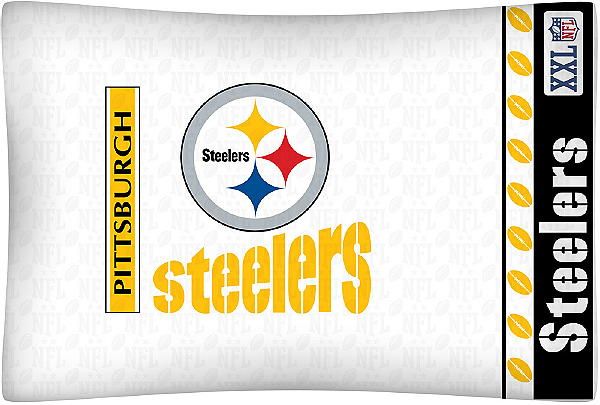 PITTSBURGH STEELERS Comforter Sham Bdskt Pillowcase Set  