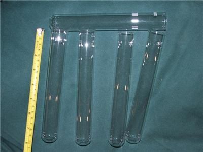 200mm x 28mm Rimless Pyrex Test/Boiling Tubes Lab Pk10  