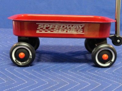 12 1/2 Miniture Metal Red Wagon Speedway Series Y21  