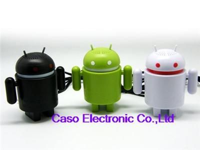 USB Android Robot Speakers for Latop Tablet PC MID mini  