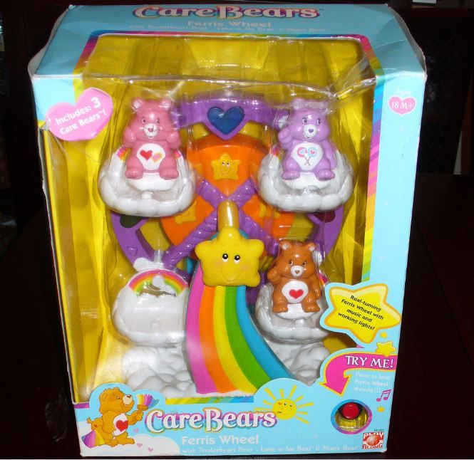 Care Bears Ferris Wheel + Jet Ski Adventure Lot NIP  