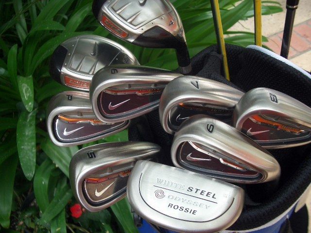   Golf Set Driver Wood Hybrid Irons Putter Golf NEW Bag BEAUTY  