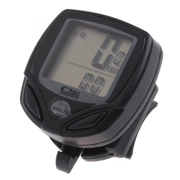 Wireless LCD Cycling Computer Bicycle Bike Meter Speedometer Odometer 