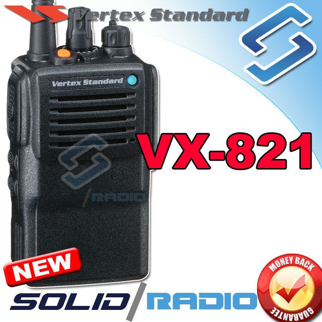   Standard VX 821 UHF 450 520Mhz handheld commercial radio Yaesu  